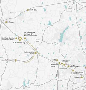 Project Image of 1200.0 - 1800.0 Sq.ft Residential Plot Plot for buy in SJR Vivo City Phase 1