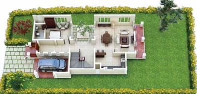 Project Image of 2593.24 - 3954.01 Sq.ft 3 BHK Villa for buy in Braganza Waterfront