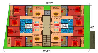 Project Image of 1038.0 - 4240.0 Sq.ft 2 BHK Apartment for buy in Patliputra Apartment