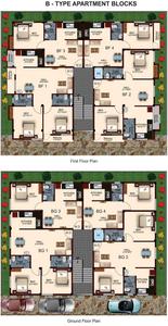 Project Image of 550.0 - 934.0 Sq.ft 1 BHK Apartment for buy in Amarprakash Suncity