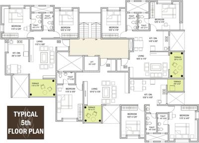 Project Image of 920.0 - 1480.0 Sq.ft 2 BHK Apartment for buy in Jalan Sai Akanksha