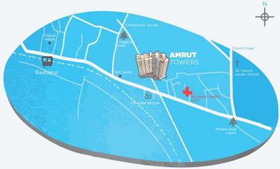 Project Image of 197.52 - 397.51 Sq.ft 1 RK Apartment for buy in Panvelkar Amrut Towers