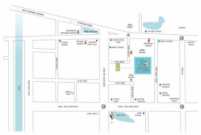 Project Image of 892.87 - 1010.0 Sq.ft 3 BHK Apartment for buy in Shri Hari Kanha Skyline