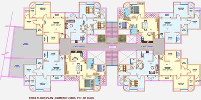 Project Image of 599.01 - 735.18 Sq.ft 2 BHK Apartment for buy in Bhujbal Quadra Town