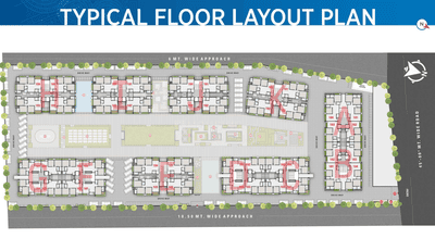 Project Image of 648.42 - 895.77 Sq.ft 2 BHK Apartment for buy in Ang Kiran Concord Towers