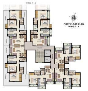 Project Image of 615.0 - 1115.0 Sq.ft 1 BHK Apartment for buy in HDIL Residency Park II