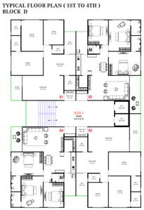 Project Image of 1206.85 - 1281.98 Sq.ft 3 BHK Apartment for buy in Balaji Sahitya Luxuria