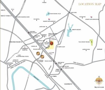 Project Image of 704.5 - 1470.03 Sq.ft 2 BHK Apartment for buy in Sukhwani Empire Square Phase III