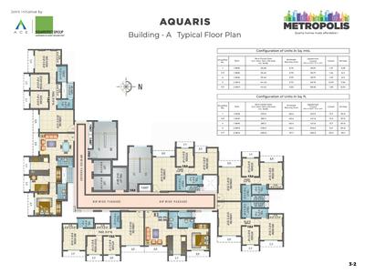 Project Image of 478.0 - 489.0 Sq.ft 2 BHK Apartment for buy in Anant Metropolis Aquaris Phase 2