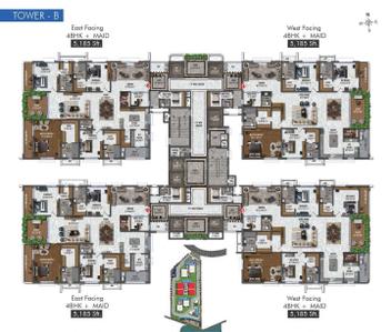 Project Image of 5185.0 - 9765.0 Sq.ft 4 BHK Apartment for buy in The Marquise