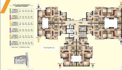 Project Image of 994.0 - 1335.0 Sq.ft 2 BHK Apartment for buy in Akshaya Orlando Phase I