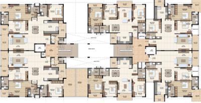 Project Image of 1688.0 - 2566.0 Sq.ft 3 BHK Apartment for buy in Sankalp Luxuria