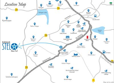 Project Image of 1137.0 - 1399.61 Sq.ft 2 BHK Apartment for buy in Chalukya Ranka Stelo