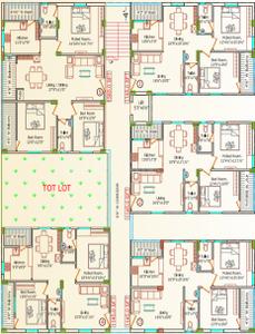 Project Image of 1145.0 - 1565.0 Sq.ft 2 BHK Apartment for buy in Sriram Arcade