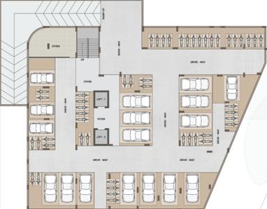 Project Image of 561.02 - 603.21 Sq.ft 2 BHK Apartment for buy in Tithi Adhyay