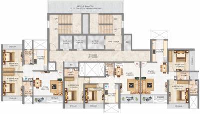 Project Image of 0.0 - 770.0 Sq.ft 2 BHK Apartment for buy in Satyam Alliaance Icon