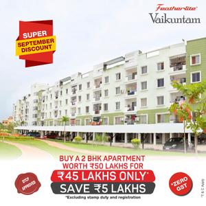 Project Image of 681.0 - 1480.0 Sq.ft 1 BHK Apartment for buy in Featherlite Vaikuntam
