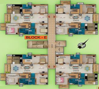 Project Image of 765.0 - 1590.0 Sq.ft 1 BHK Apartment for buy in Golden Commune