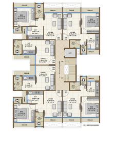 Project Image of 168.89 - 284.0 Sq.ft 1 RK Apartment for buy in Shree Gajanand Krupa