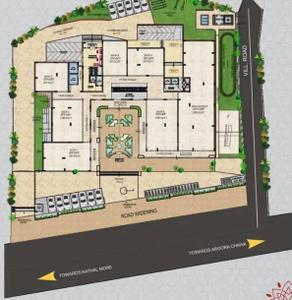 Project Image of 1865.0 - 2438.0 Sq.ft 3 BHK Apartment for buy in Spica Tower