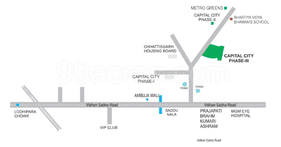 Project Image of 1200.39 - 1500.49 Sq.ft Residential Plot Plot for buy in VGR Capital City Phase III Extension 2