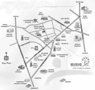 Project Image of 0.0 - 557.0 Sq.ft 2 BHK Apartment for buy in D And B Saatatya