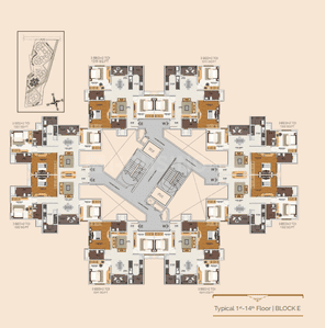 Project Image of 615.0 - 1533.0 Sq.ft 1 BHK Apartment for buy in Skylark Royaume