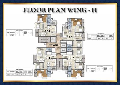 Project Image of 1200.0 - 1600.0 Sq.ft 2 BHK Apartment for buy in Ajmera Marina