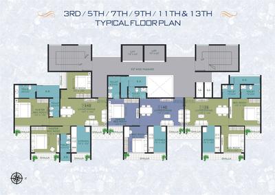 Project Image of 710.0 - 1012.0 Sq.ft 2 BHK Apartment for buy in SMB United Emporio
