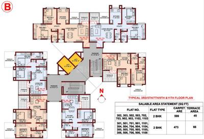 Project Image of 427.0 - 1180.0 Sq.ft 1 BHK Apartment for buy in Kumar Utsav