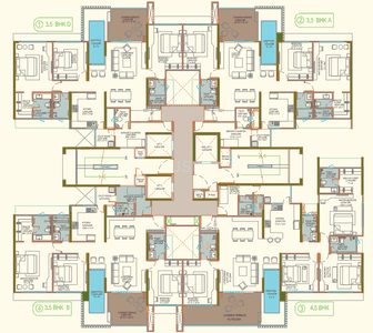 Project Image of 716.98 - 2129.12 Sq.ft 2 BHK Apartment for buy in Bramhacorp Sun Valley Phase 1