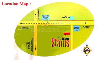 Project Image of 484.0 - 544.0 Sq.ft 1 BHK Apartment for buy in Icon Status