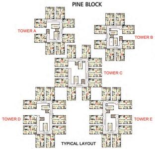Project Image of 640.0 - 1330.0 Sq.ft 2 BHK Apartment for buy in Indya The Greens