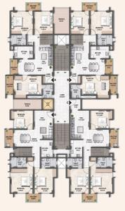 Project Image of 1700.0 - 1760.0 Sq.ft 3 BHK Apartment for buy in Global Solitaire
