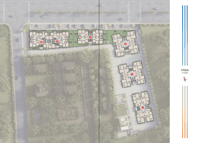 Project Image of 615.59 - 863.37 Sq.ft 2 BHK Apartment for buy in Divine Skyline