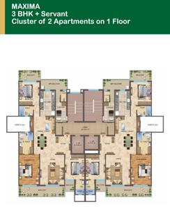 Project Image of 1198.34 - 1892.72 Sq.ft 3 BHK Apartment for buy in MB Beverly Golf Avenue Phase 2