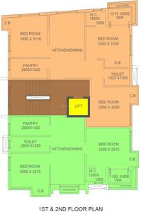 Project Image of 0.0 - 724.0 Sq.ft 2 BHK Apartment for buy in Samyra Enclave