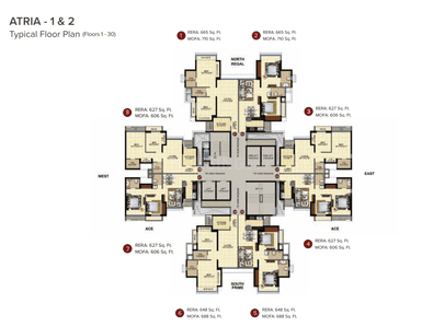 Project Image of 449.0 - 926.0 Sq.ft 1 BHK Apartment for buy in Marathon Nexzone