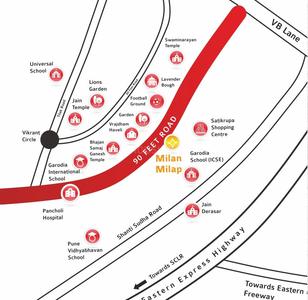Milap CHSL Location Plan 1
