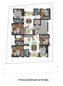 Project Image of 1035.0 - 1160.0 Sq.ft 2 BHK Apartment for buy in Lakshmi Gowri Manohari