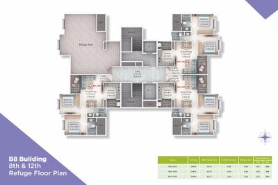 Project Image of 668.0 - 990.0 Sq.ft 2 BHK Apartment for buy in Majestique Rhythm County Phase III