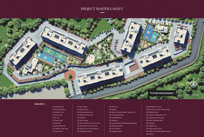 Project Image of 837.0 - 1214.0 Sq.ft 2 BHK Apartment for buy in Nyati Esteban II