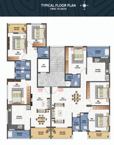 Project Image of 1506.0 - 1620.0 Sq.ft 3 BHK Apartment for buy in Bafna Saptashree Gurukrupa