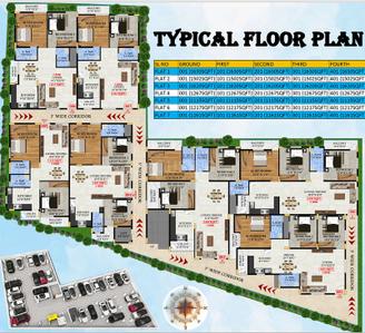 Project Image of 1115.0 - 1630.0 Sq.ft 2 BHK Apartment for buy in Skanda Residency