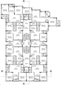 Project Image of 447.56 - 531.52 Sq.ft 2 BHK Apartment for buy in Shyama Twins