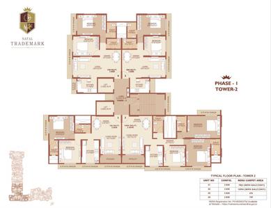 Project Image of 635.0 - 3469.0 Sq.ft 2 BHK Apartment for buy in Safal Trademark
