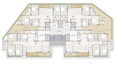 Project Image of 1696.07 - 3335.09 Sq.ft 4 BHK Apartment for buy in Zaveri Akalpya