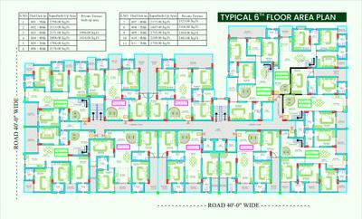 Project Image of 967.68 - 1270.25 Sq.ft 3 BHK Apartment for buy in Gulmohar Mansion