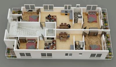 Project Image of 0.0 - 1000.0 Sq.ft 2 BHK Apartment for buy in SSK Neelkamal