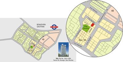 Manzil Pride Images for Location Plan of Manzil Group Builders and Developers Pride 1